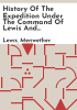 History_of_the_expedition_under_the_command_of_Lewis_and_Clarke
