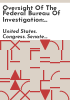 Oversight_of_the_Federal_Bureau_of_Investigation
