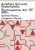 Aviation_Security_Stakeholder_Participation_Act_of_2011