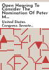 Open_hearing_to_consider_the_nomination_of_Peter_M__Thomson_to_be_the_Inspector_General_of_the_Central_Intelligence_Agency