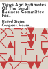 Views_and_estimates_of_the_small_business_committee_for_FY_2020