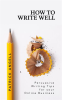 How_to_Write_Well