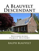 A_Blauvelt_descendant