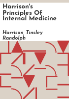 Harrison_s_Principles_of_internal_medicine