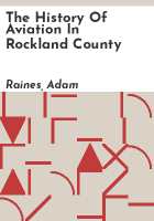 The_history_of_aviation_in_Rockland_County